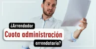 Cuota de administración arrendador