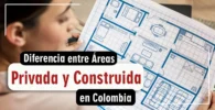 Diferencia entre Área Privada y Área Construida en Colombia